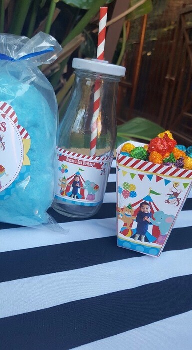 We make birthday party decor for popular themes such as Carnival, Doc Mcstuffins, Ferrari and more.