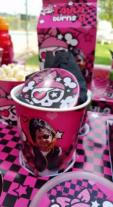 We make baby shower decor for popular themes such as Cars, One Direction, Dora the Explorer and more.
