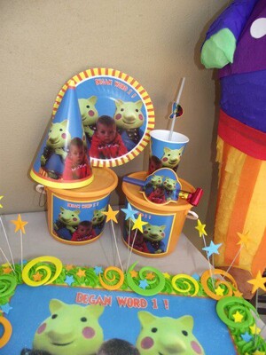 Kiddies Theme Parties offers personalized birthday party supplies and decor for sale.