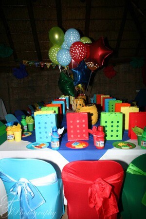 Kiddies Theme Parties offers personalized birthday party supplies and decor for sale.