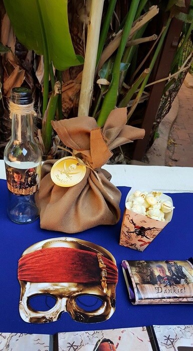 We make birthday party decor for popular themes such as Pirates, Doc Mcstuffins, Ferrari and more.