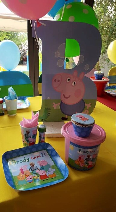 Kiddies Theme Parties offers personalized birthday party supplies and decor for sale.