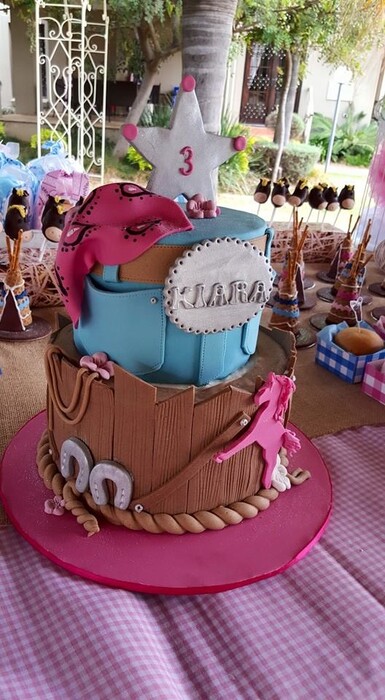 Personalized Cowgirl party supplies and Cowgirl birthday decor for sale.