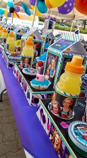 * We are a Gauteng based events and party planning company specialising in custom made party supplies.