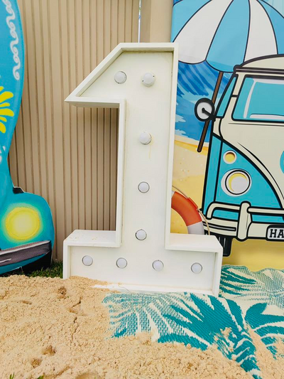 Kiddies Theme Parties offers personalized birthday party supplies and decor for sale.