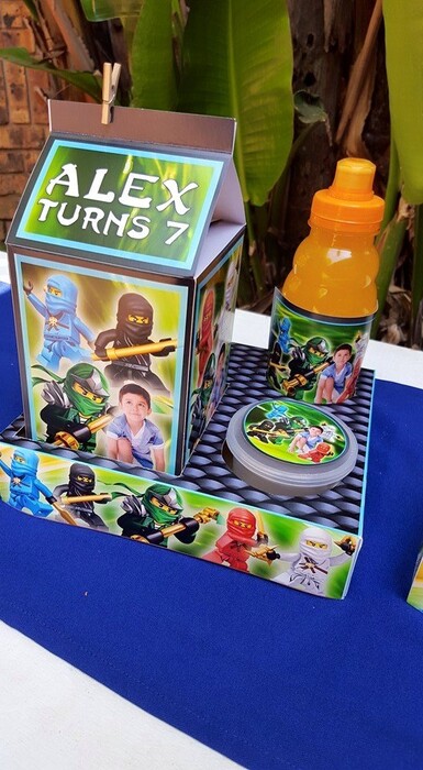 Kiddies Theme Parties offers complete Ninjago party packages so you don't have to worry about a thing
