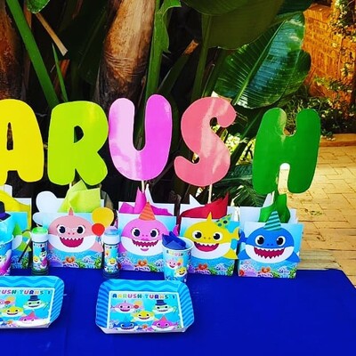 Kiddies Theme Parties offers personalized birthday party supplies and decor for sale.