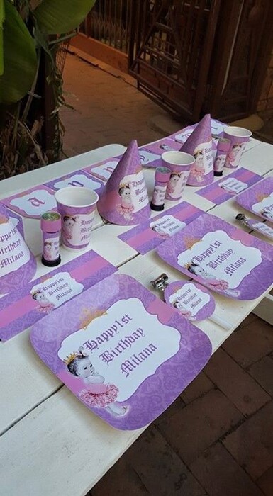 Kiddies Theme Parties offers personalized birthday party supplies and decor for sale.