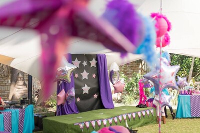 Kiddies Theme Parties offers personalized birthday party supplies and decor for sale.
