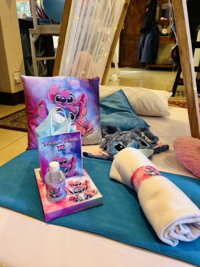 Kiddies Theme Parties not only make personalised party decor, we can also do the entire party setup for you.