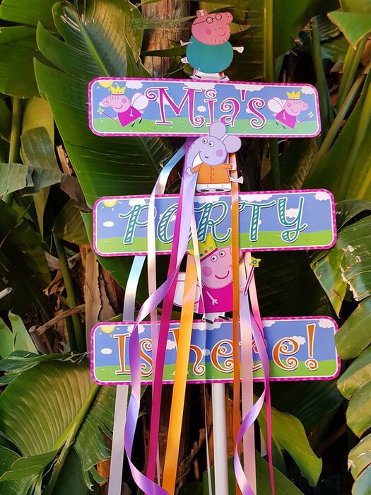 Kiddies Theme Parties offers personalized birthday party supplies and decor for sale.