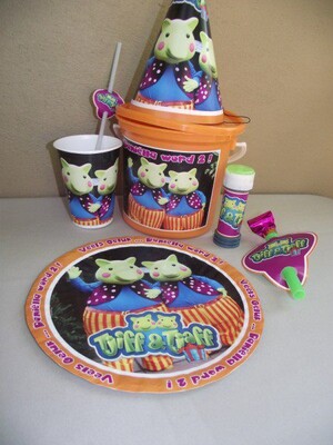 Kiddies Theme Parties offers personalized birthday party supplies and decor for sale.