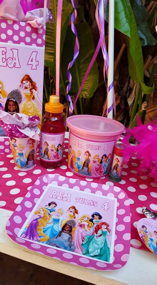 Disney Princesses Party  Supplies  Decor  Joahnnesburg 