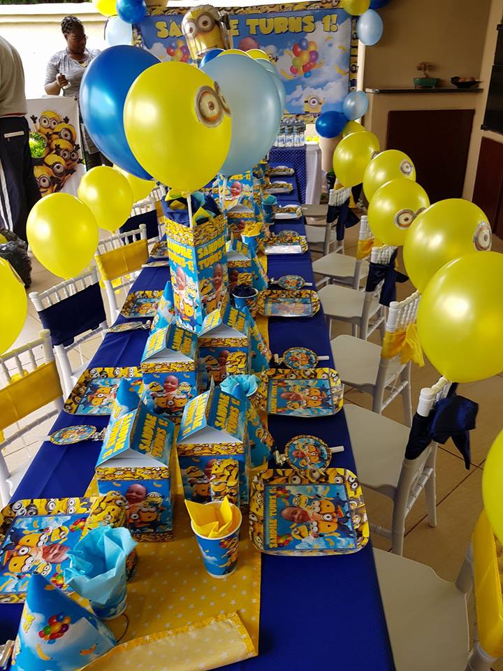 Minions Party  Supplies  Decor  Gauteng Pretoria Cape 