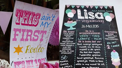 Party posters